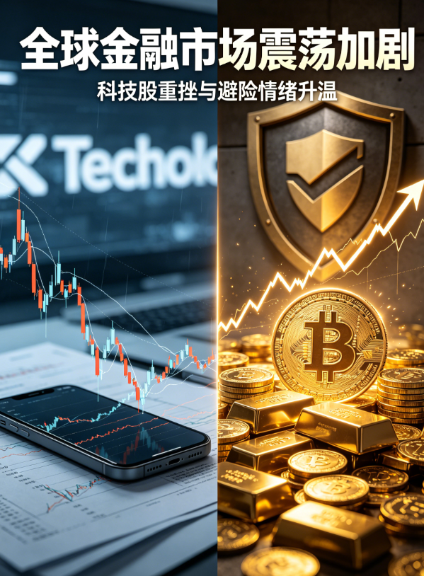全球金融市场震荡加剧：科技股重挫与避险情绪升温