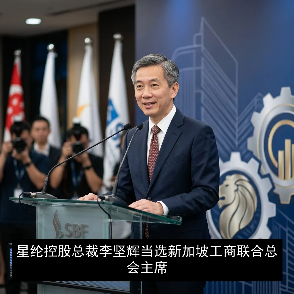 星纶控股总裁李坚辉当选新加坡工商联合总会主席