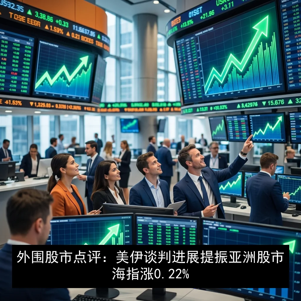 外围股市点评：美伊谈判进展提振亚洲股市海指涨0.22%