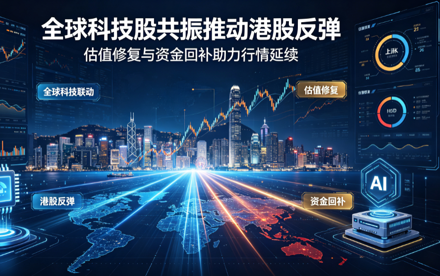 全球科技股强势共振，港股反弹行情延续
